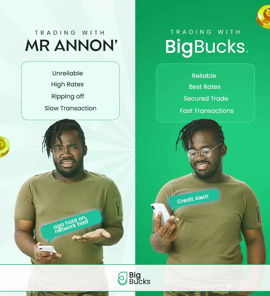 ChampMedia Brand Identity & Design for Big Buck